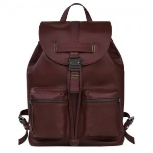 Longchamp 3D Backpack M Red Lacquer | MVTOH-8495