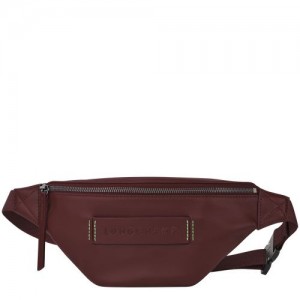 Longchamp 3D Belt bag Red Lacquer | JXDGN-7682