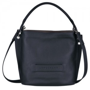 Longchamp 3D Crossbody bag Midnight Blue | YBREL-9601