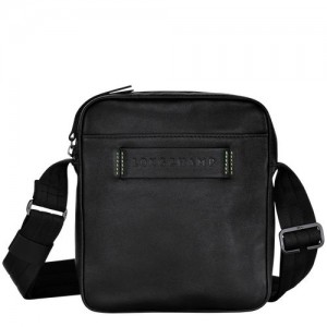 Longchamp 3D Crossbody bag S Black | NTQKA-0829