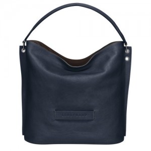 Longchamp 3D Shoulder bag Midnight Blue | ZCEFG-6079