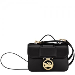 Longchamp Box-Trot Crossbody bag XS Black | DWSVX-5016