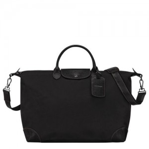 Longchamp Boxford Travel bag L Black | XGLYH-8469