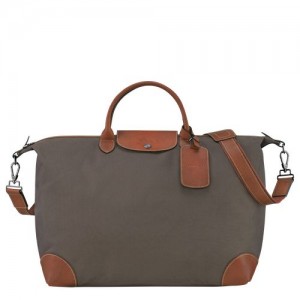 Longchamp Boxford Travel bag L Brown | IMFAT-6973