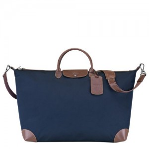 Longchamp Boxford Travel bag XL Blue | GMZIV-2630