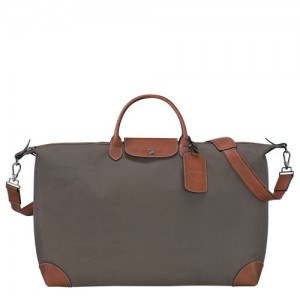 Longchamp Boxford Travel bag XL Brown | IOCNR-3280