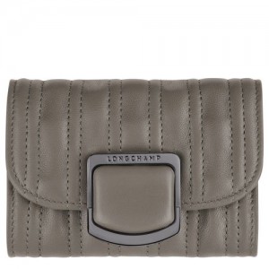 Longchamp Brioche Card holder Turtledove | UMPZW-5834