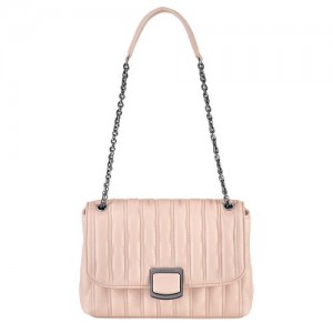 Longchamp Brioche Crossbody bag M Powder | FLBHY-6209