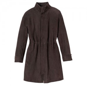 Longchamp Coat Ebony | RKCDM-3961