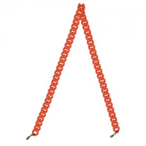 Longchamp Glasses chain Orange | TXGDF-4326