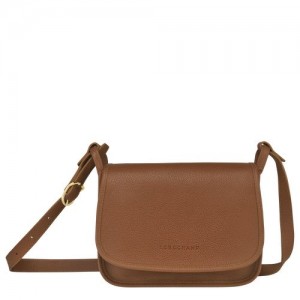 Longchamp Le Foulonne Crossbody bag M Caramel | XIWYB-2946