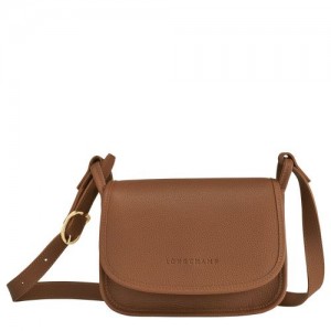 Longchamp Le Foulonne Crossbody bag S Caramel | IAHNC-9483