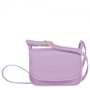 Longchamp Le Foulonne Crossbody bag S Lilac | GQLXJ-4653