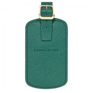 Longchamp Le Foulonne Luggage tag Cypress | CLOKD-4805