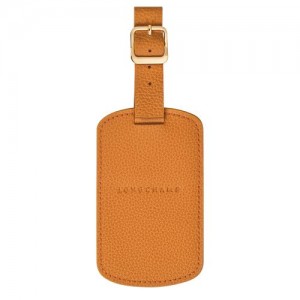 Longchamp Le Foulonne Luggage tag Saffron | GBFTK-8561