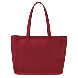 Longchamp Le Foulonne Shoulder bag Red | GWKNO-1627