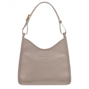 Longchamp Le Foulonne Shoulder bag Turtledove | BJOMA-2473