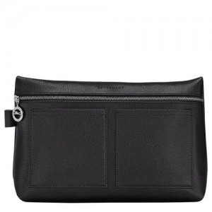 Longchamp Le Foulonne Toiletry case Black | NXPYU-6032