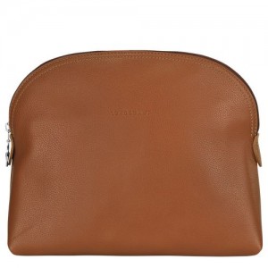 Longchamp Le Foulonne Toiletry case Caramel | QCOBH-4039