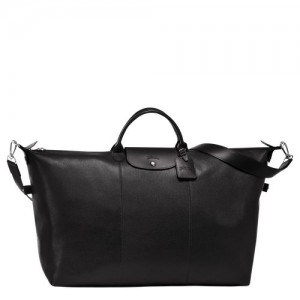 Longchamp Le Foulonne Travel bag L Black | HUINT-9752