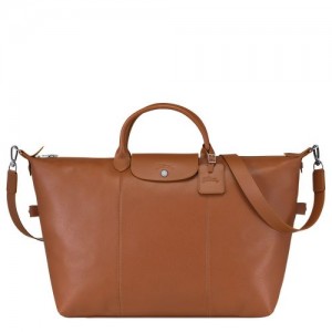 Longchamp Le Foulonne Travel bag L Caramel | EMRLV-8319