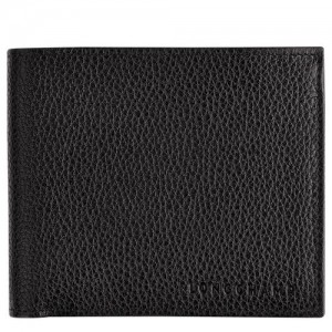 Longchamp Le Foulonne Wallet Black | DVEXF-5420