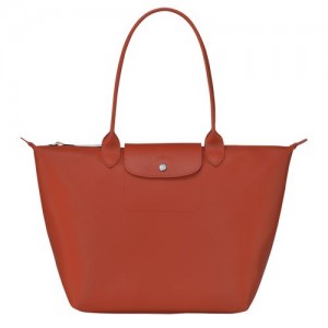 Longchamp Le Pliage City Shopping bag L Terracotta | DORJH-9301