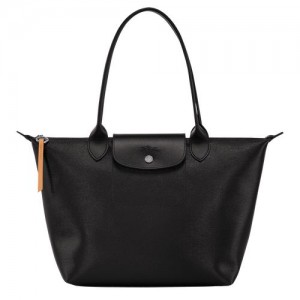 Longchamp Le Pliage City Shopping bag S Black | JQAMW-7126