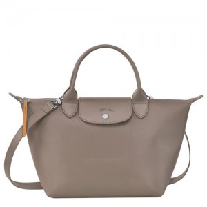 Longchamp Le Pliage City Top handle bag S Taupe | QYCUL-0435