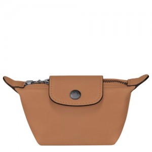 Longchamp Le Pliage Cuir Coin purse Hazelnut | SLBUA-5149