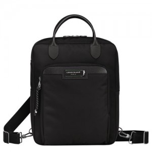 Longchamp Le Pliage Energy Backpack Black | PENZV-4213