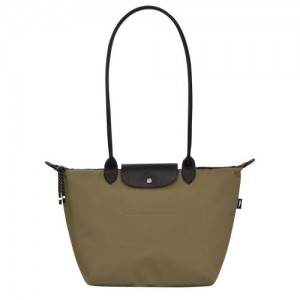 Longchamp Le Pliage Energy Long handles crossbody bag Khaki | WAZMU-4581