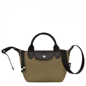 Longchamp Le Pliage Energy Top handle bag XS Khaki | XETNY-5690