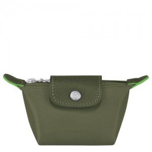 Longchamp Le Pliage Green Coin purse Forest | LOTDS-2694