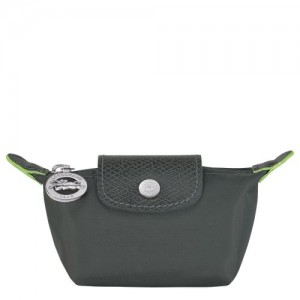 Longchamp Le Pliage Green Coin purse Graphite | EMLHX-8192