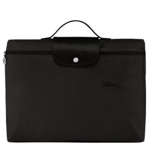 Longchamp Le Pliage Green Document folder Black | QNCPD-3298