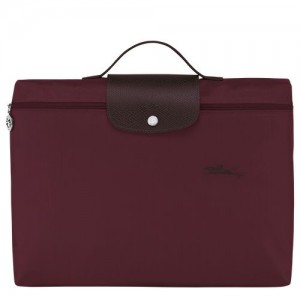 Longchamp Le Pliage Green Document folder Burgundy | VHIGY-6108