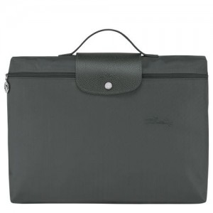 Longchamp Le Pliage Green Document folder Graphite | HYJMG-0356