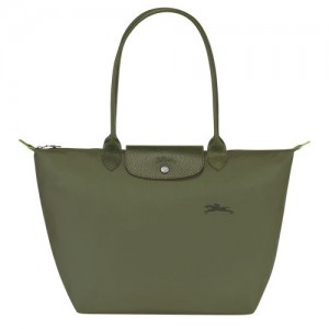 Longchamp Le Pliage Green Shoulder bag L Forest | AGLJE-3586