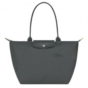 Longchamp Le Pliage Green Shoulder bag L Graphite | ALUGD-3428