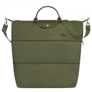 Longchamp Le Pliage Green Travel bag expandable Forest | KVFLP-6238