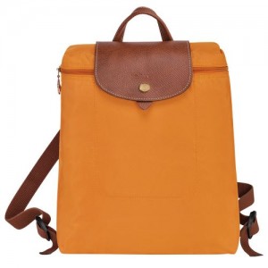 Longchamp Le Pliage Original Backpack Saffron | JWOIU-5381