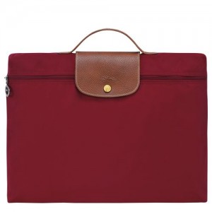 Longchamp Le Pliage Original Briefcase S Red | WMFRO-2980