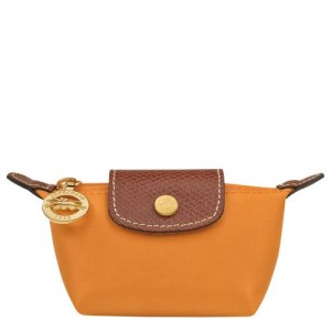 Longchamp Le Pliage Original Coin purse Saffron | YLJBM-0289