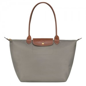 Longchamp Le Pliage Original Shoulder bag L Turtledove | KTHWP-1076