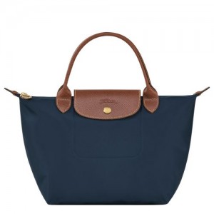 Longchamp Le Pliage Original Top handle bag S Navy | AXPFS-8549