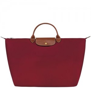 Longchamp Le Pliage Original Travel bag L Red | TAQBZ-7598