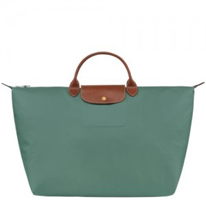 Longchamp Le Pliage Original Travel bag L Cypress | UXDLO-1892