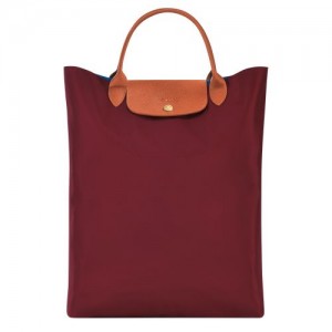 Longchamp Le Pliage Re-Play Top handle bag Red Lacquer | UMGLZ-7269