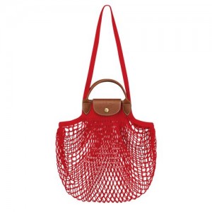 Longchamp Le Pliage filet Top handle bag Red | FYZOB-4037